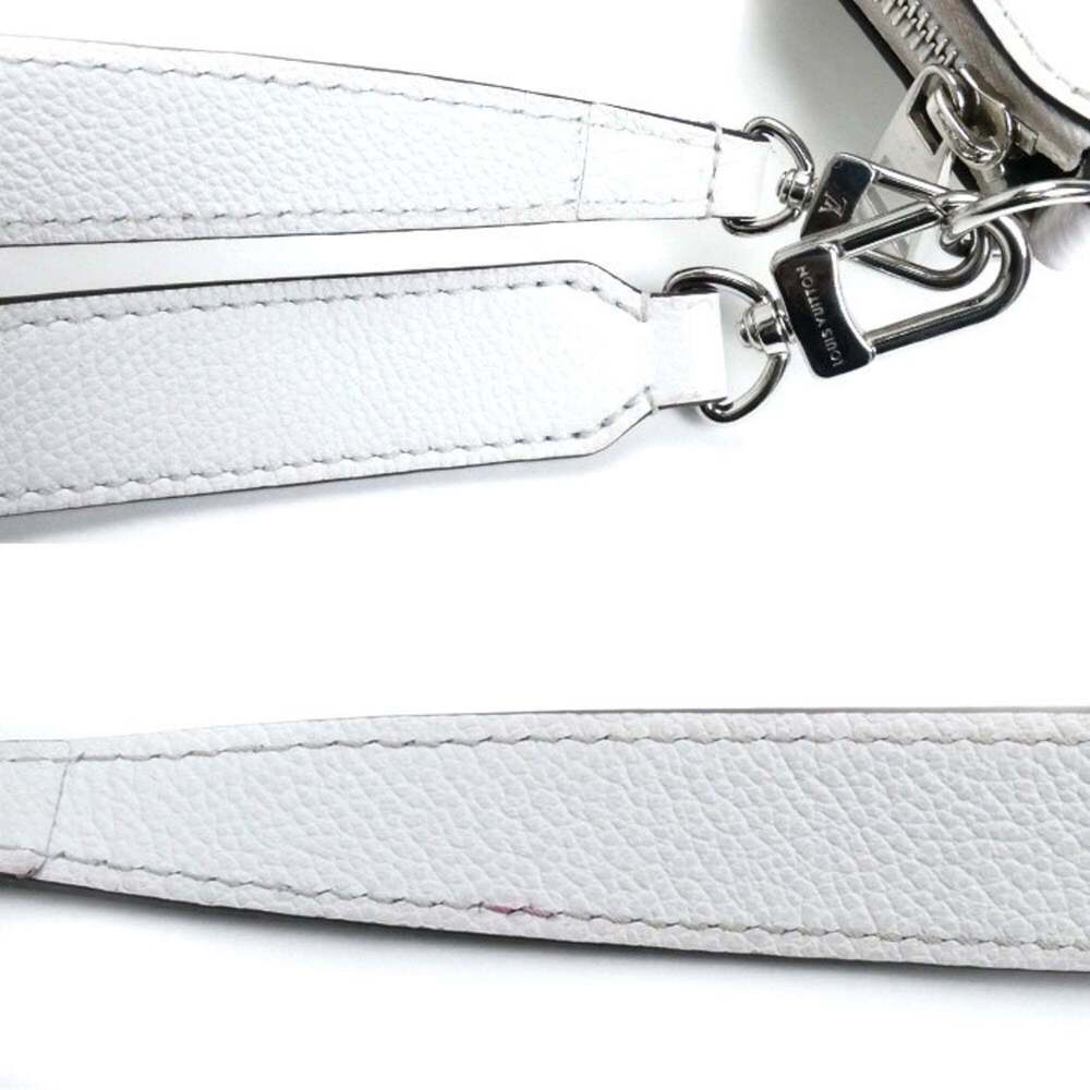 LOUIS VUITTON Louis Vuitton Marel 2-Way Shoulder Bag Epi White M25316 Women's - Picture 9 of 10
